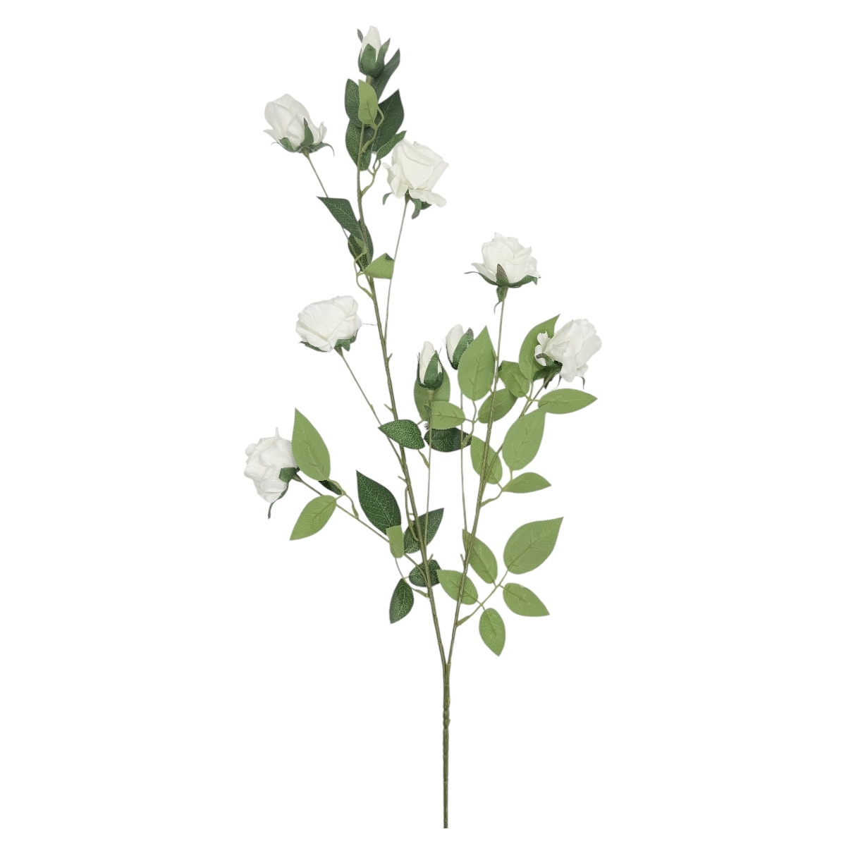 Fir Creanga Trandafir Premium 120cm Alb