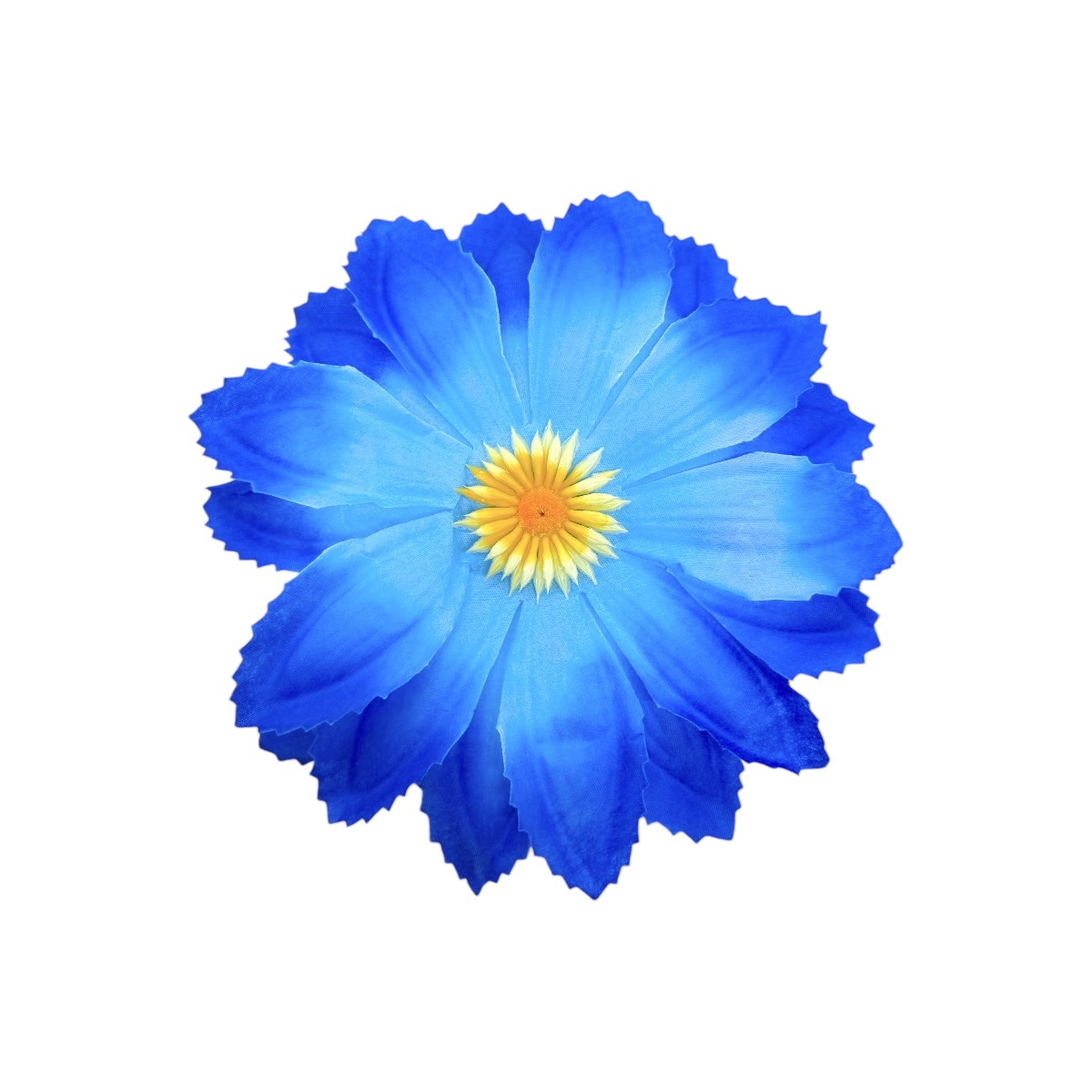 Set 90 Bucati Capete Artificiale Tip Gerbera Albastru