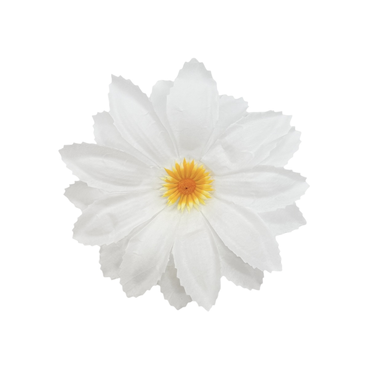 Set 90 Bucati Capete Artificiale Tip Gerbera Alb