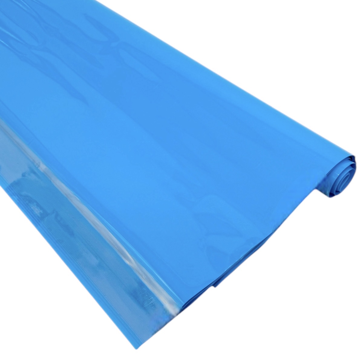 Celofan set 50 coli simplu Albastru Deschis
