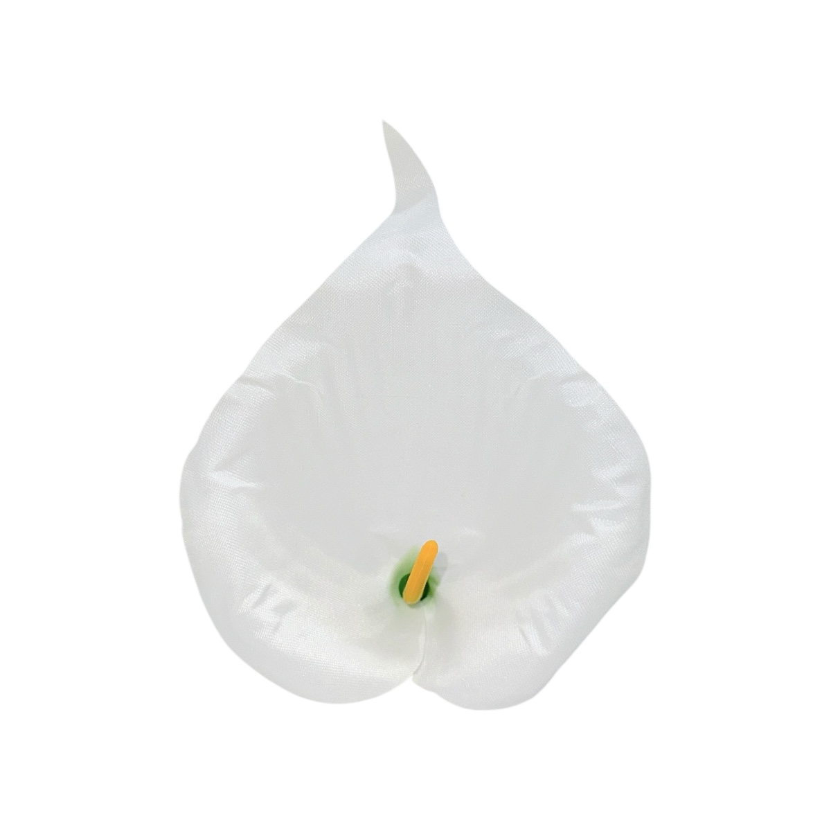 Set 90 buc flori artificiale funerare, Cap Calla Alb