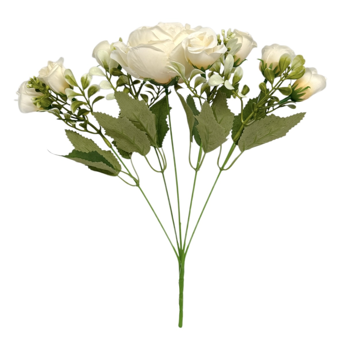 Buchet 5 Fire Mix Trandafiri Crem