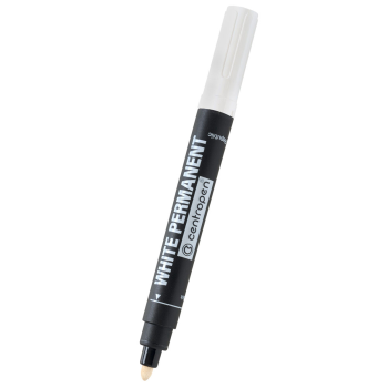 Marker alb GROS pentru mesajele cutiilor negre sau rosii