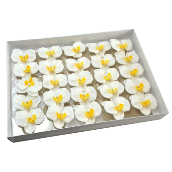 Set 25 bucati capete orhidee de sapun parfumate atingere reala 23-17