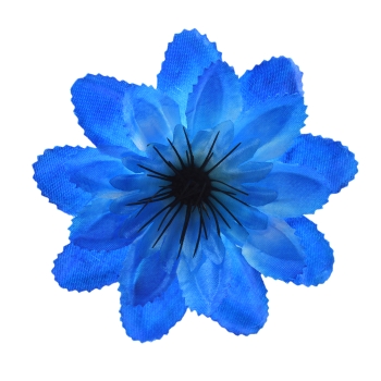 Set 90 buc flori artificiale funerare, Cap DL Albastru AFO