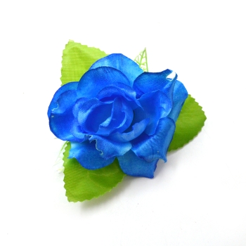 Set 90 Trandafiri cu frunza Albastru