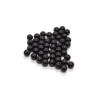 Perle color negru 1.2cm