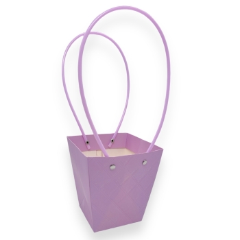 Set 10 sacose carton premium model romb lila