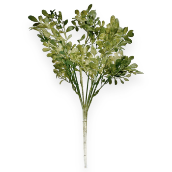 Buchet 7 fire buxifolium artificial verde moss