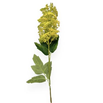 Fir Hortensie Boboc Artificiala - Galben