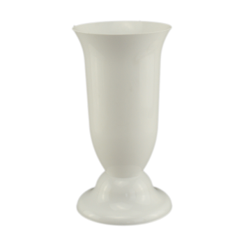 Vaza podea 15x30 cm alb afo