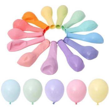 Set 25 baloane culori pastel mixte AFO