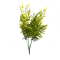 Buchetel verdeata mixt spin si feriga cu floare galben deschis