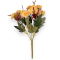 Buchet 5 fire Garofita Vintage Galben