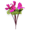 Buchetel 7 fire Begonie artificial violet
