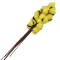 Buchet bumbac 35cm galben