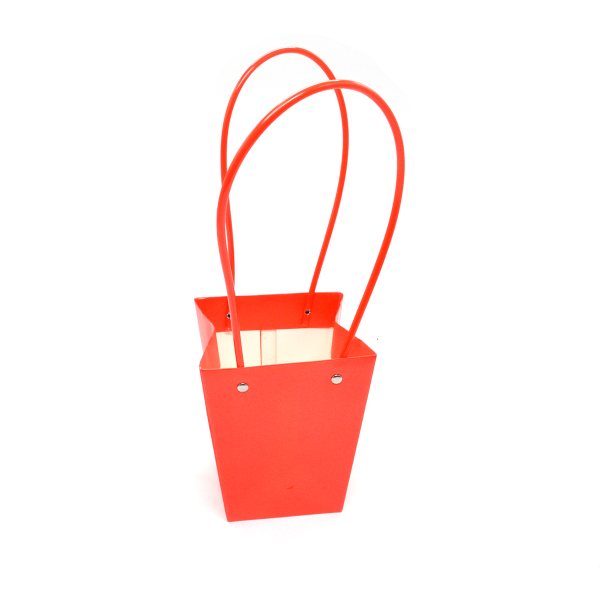 Set 10 sacose carton premium mari rosu