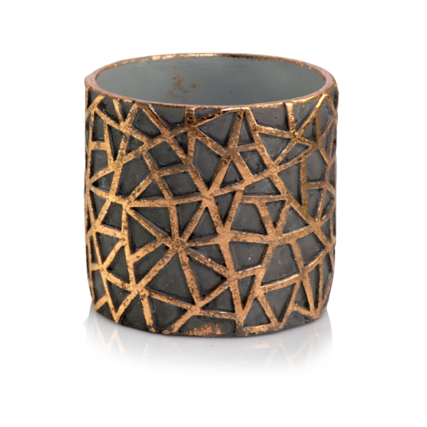 Ghiveci vintage rose gold